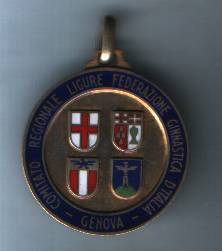 Ginnastica - Campionati Nazionali Genova 1963 (fronte)